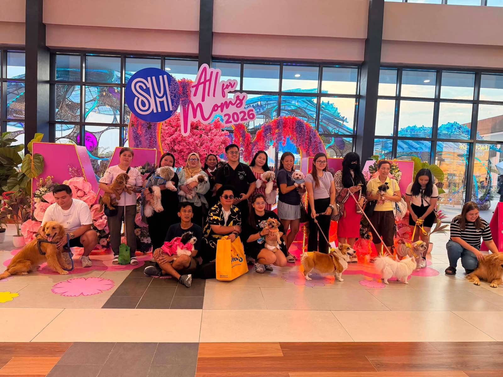 SM City La Union honors fur moms during National Dog Mom’s Day celebration