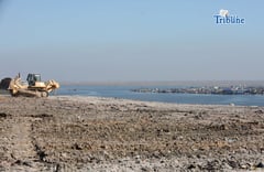 Heavy equipment Navotas Landfill