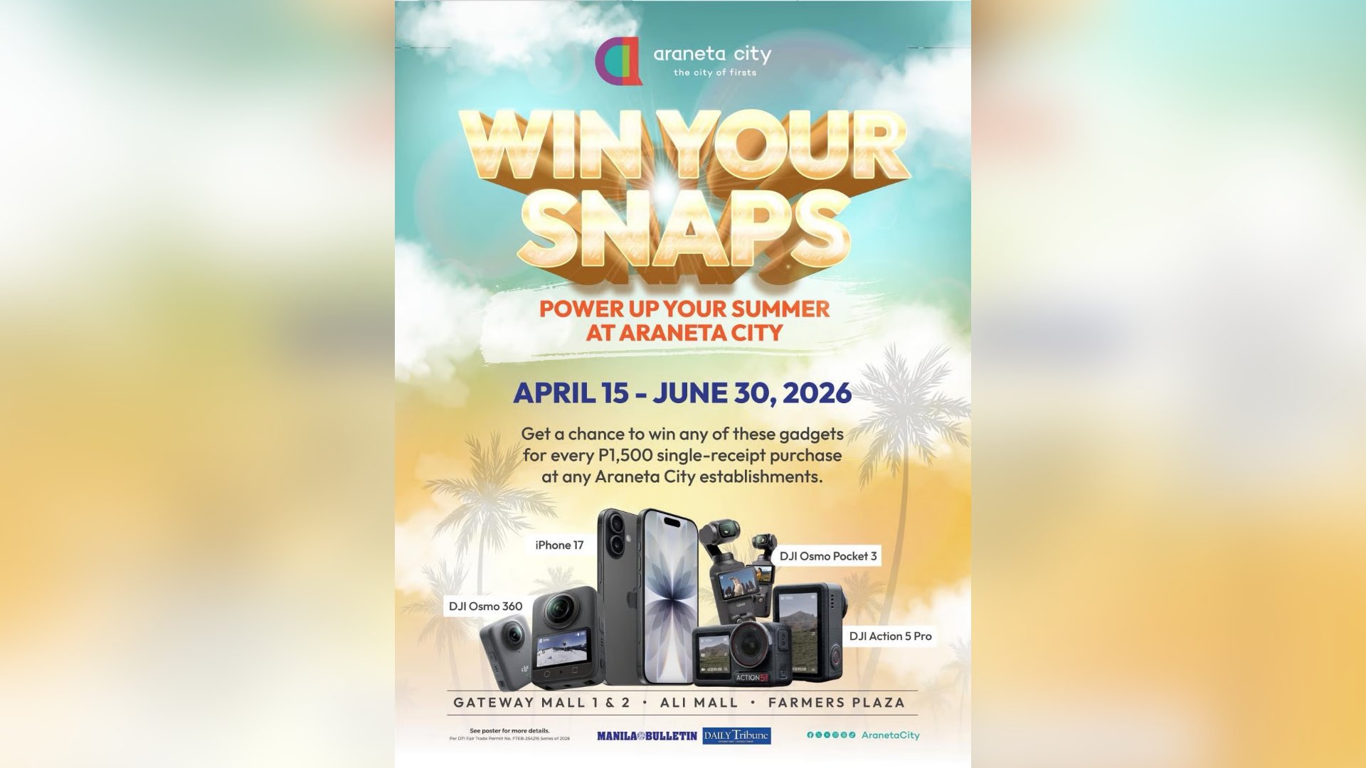 Araneta City rolls out summer treats