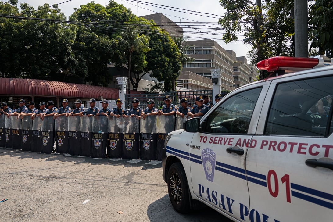 Senate complex on heightened alert amid possible arrest of Sen. Bato
