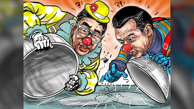 Clowns end up empty-handed