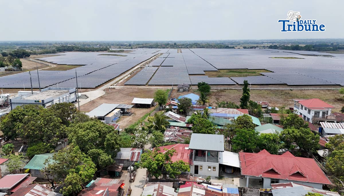 (May 13 2026) A 55 MWac solar power plant operational in San Miguel, Bulacan, operated by PowerSource First Bulacan Solar Inc. (BulacanSol), pictured on Wednesday May 13 2026. The 72-hectare facility harnesses solar power to generate enough electricity to help meet the energy needs of several towns in Bulacan. May 13, 2026. Some places in the Philippines has placed on yellow alert, According to the power grid operator, power plants in the Visayas currently have a total capacity of 2,580 megawatts, while peak demand is seen rising to 2,423MW. The Philippines frequently experiences power interruptions during the hot and dry months of April and May as electricity demand surges. Photo/Analy Labor