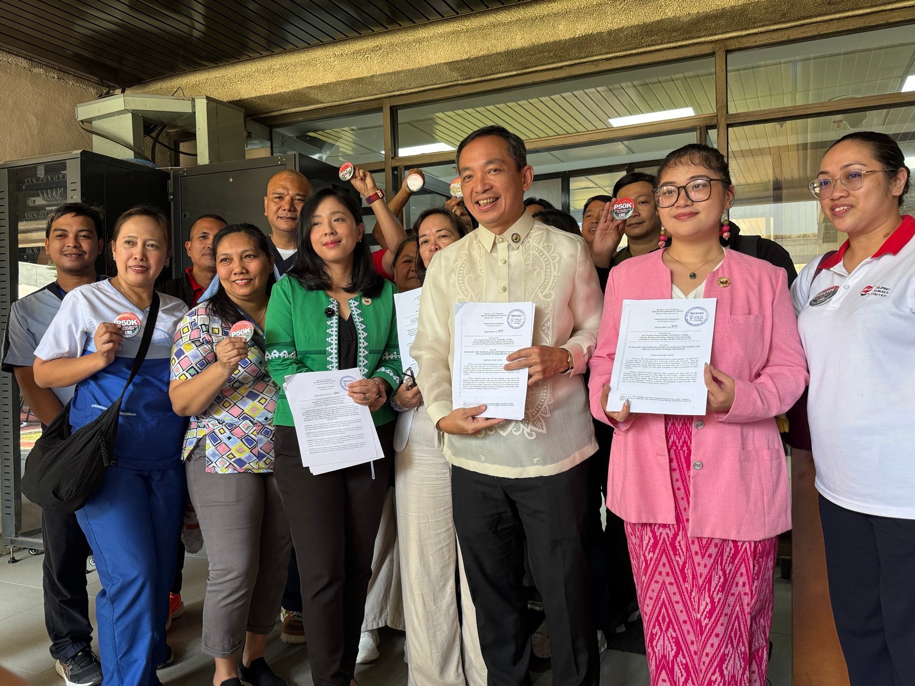 Bill sought to raise nurses base salary to 50k filed at House