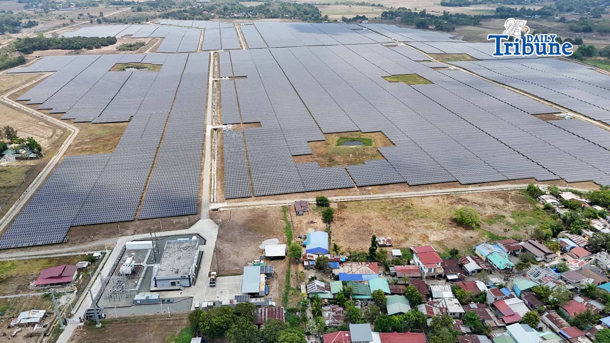 (May 13 2026) A 55 MWac solar power plant operational in San Miguel, Bulacan, operated by PowerSource First Bulacan Solar Inc. (BulacanSol), pictured on Wednesday May 13 2026. The 72-hectare facility harnesses solar power to generate enough electricity to help meet the energy needs of several towns in Bulacan. May 13, 2026. Some places in the Philippines has placed on yellow alert, According to the power grid operator, power plants in the Visayas currently have a total capacity of 2,580 megawatts, while peak demand is seen rising to 2,423MW. The Philippines frequently experiences power interruptions during the hot and dry months of April and May as electricity demand surges. Photo/Analy Labor