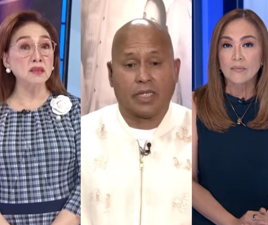 Mel Tiangco, Karen Davila praised online for grilling Bato