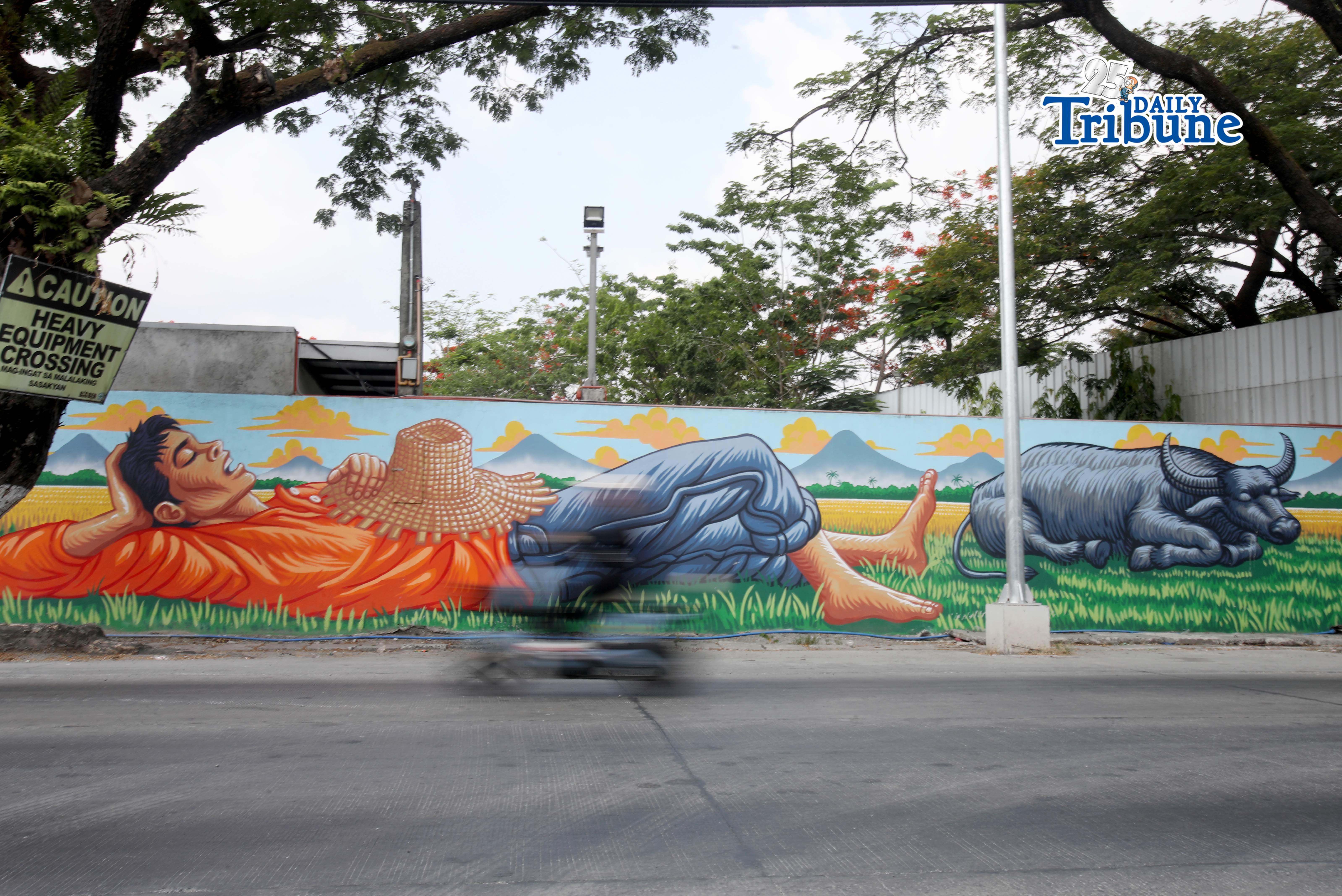 A mural for farmers 