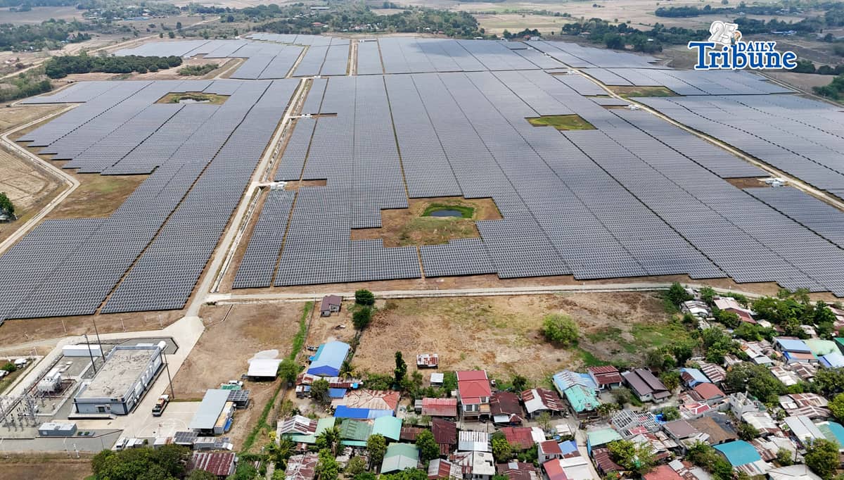 (May 13 2026) A 55 MWac solar power plant operational in San Miguel, Bulacan, operated by PowerSource First Bulacan Solar Inc. (BulacanSol), pictured on Wednesday May 13 2026. The 72-hectare facility harnesses solar power to generate enough electricity to help meet the energy needs of several towns in Bulacan. May 13, 2026. Some places in the Philippines has placed on yellow alert, According to the power grid operator, power plants in the Visayas currently have a total capacity of 2,580 megawatts, while peak demand is seen rising to 2,423MW. The Philippines frequently experiences power interruptions during the hot and dry months of April and May as electricity demand surges. Photo/Analy Labor