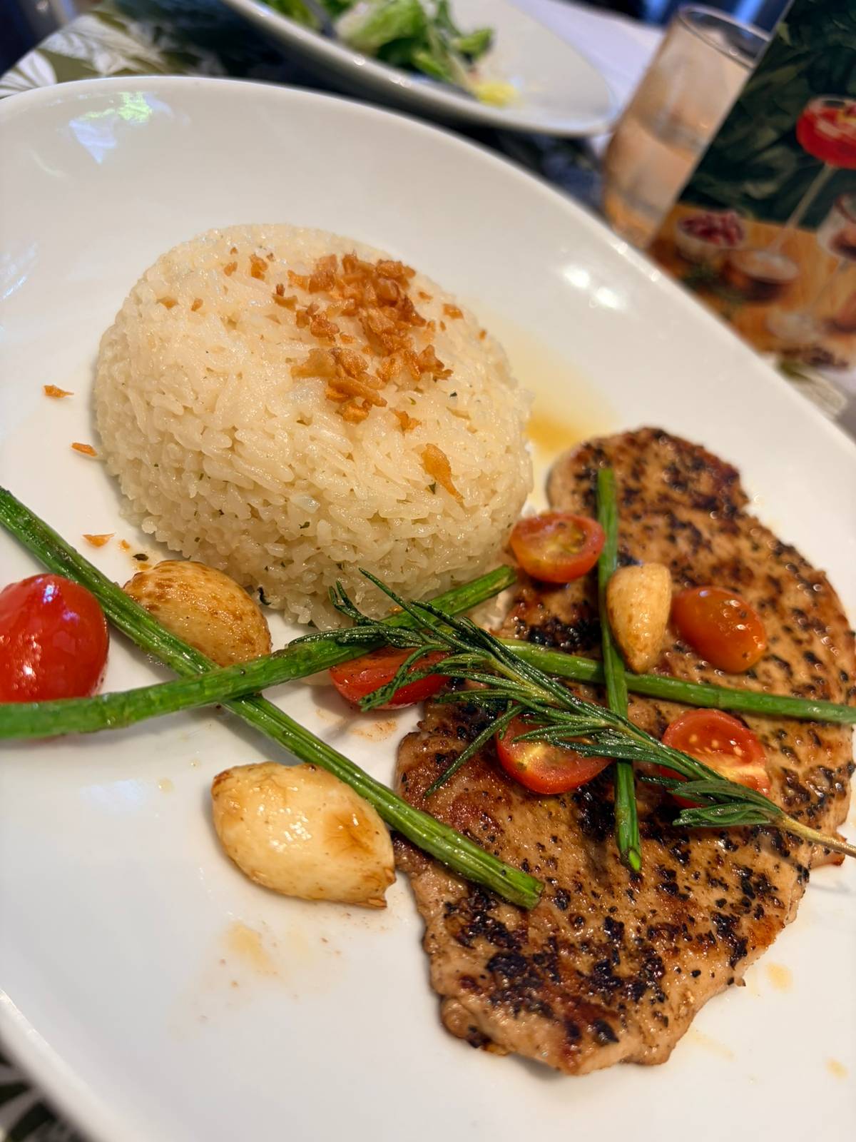 PAN seared tenderloin.