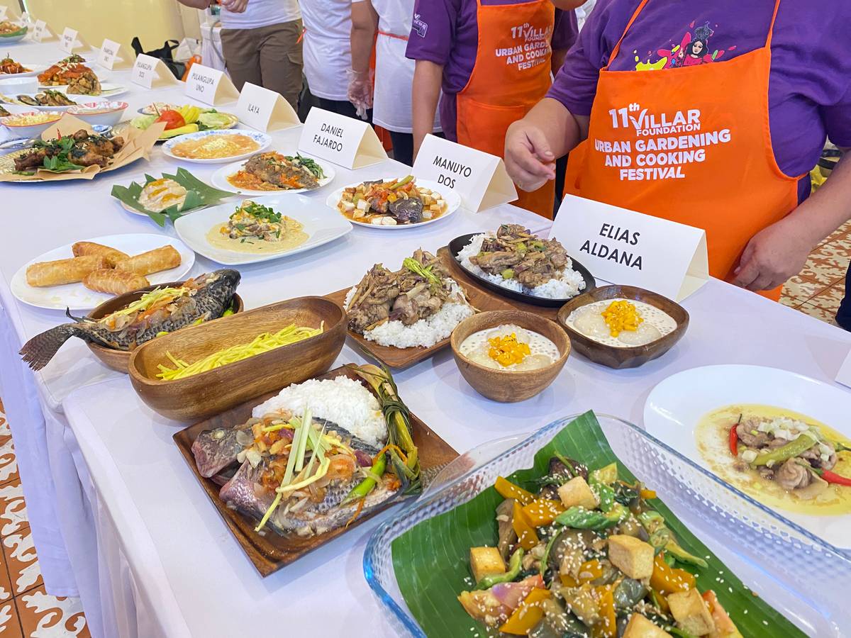 SAVORY and sweet dishes crafted by participants at the 11th Urban Gardening and Cooking Festival on 14 May at the Villar Foundation Complex