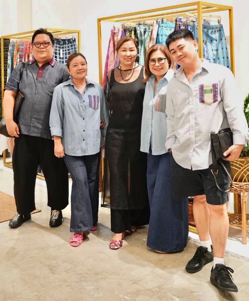 EDITED Limited’s Leo Bartolome, Style Ana’s Sheryl Buenaventura, Bagoyan’s Jasmine Baac, Deputy Court Administrator of the Supreme Court of the Philippines Rainelda ‘Rain’ Estacio-Montesa and Abel PH’s Dexter Galanta.