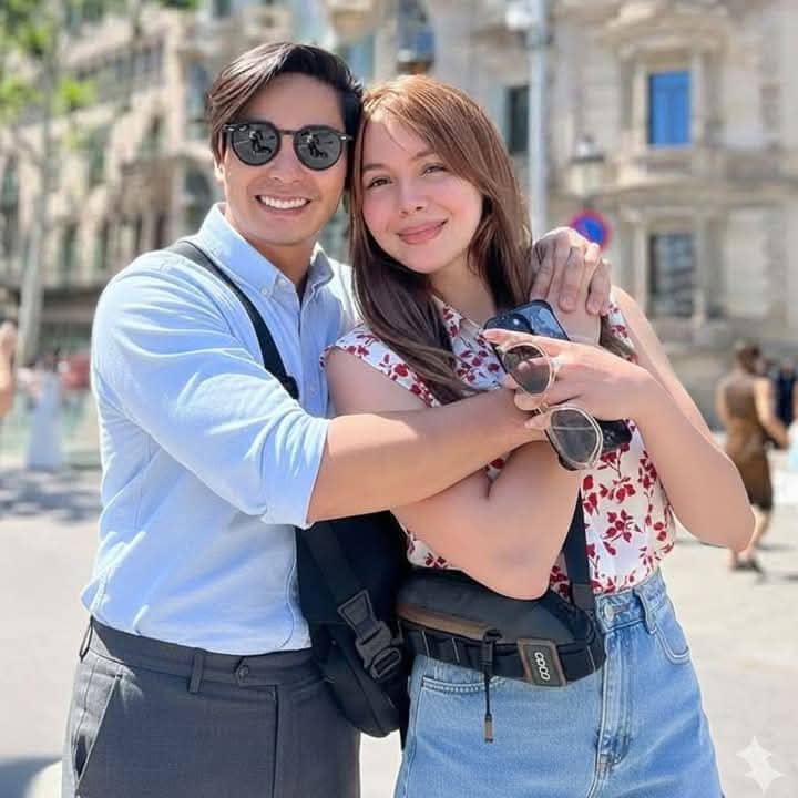 COCO Martin and Julia Montes.