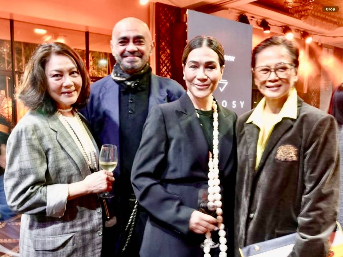 ANNETTE Coronel, Jan Garcia, Tina Maristela and Izza Gonzalez.