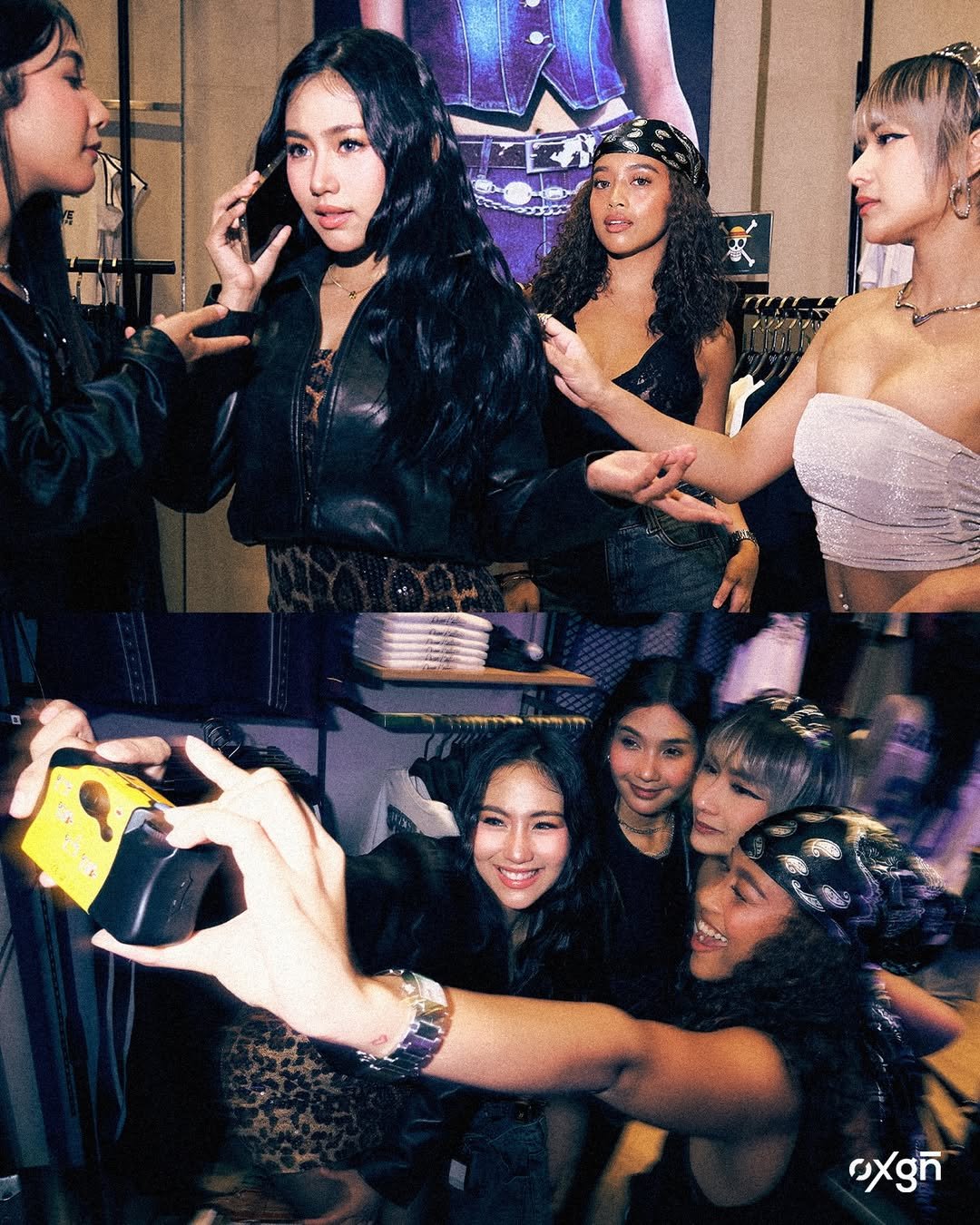 A mall stop turns into playful fashion takeover