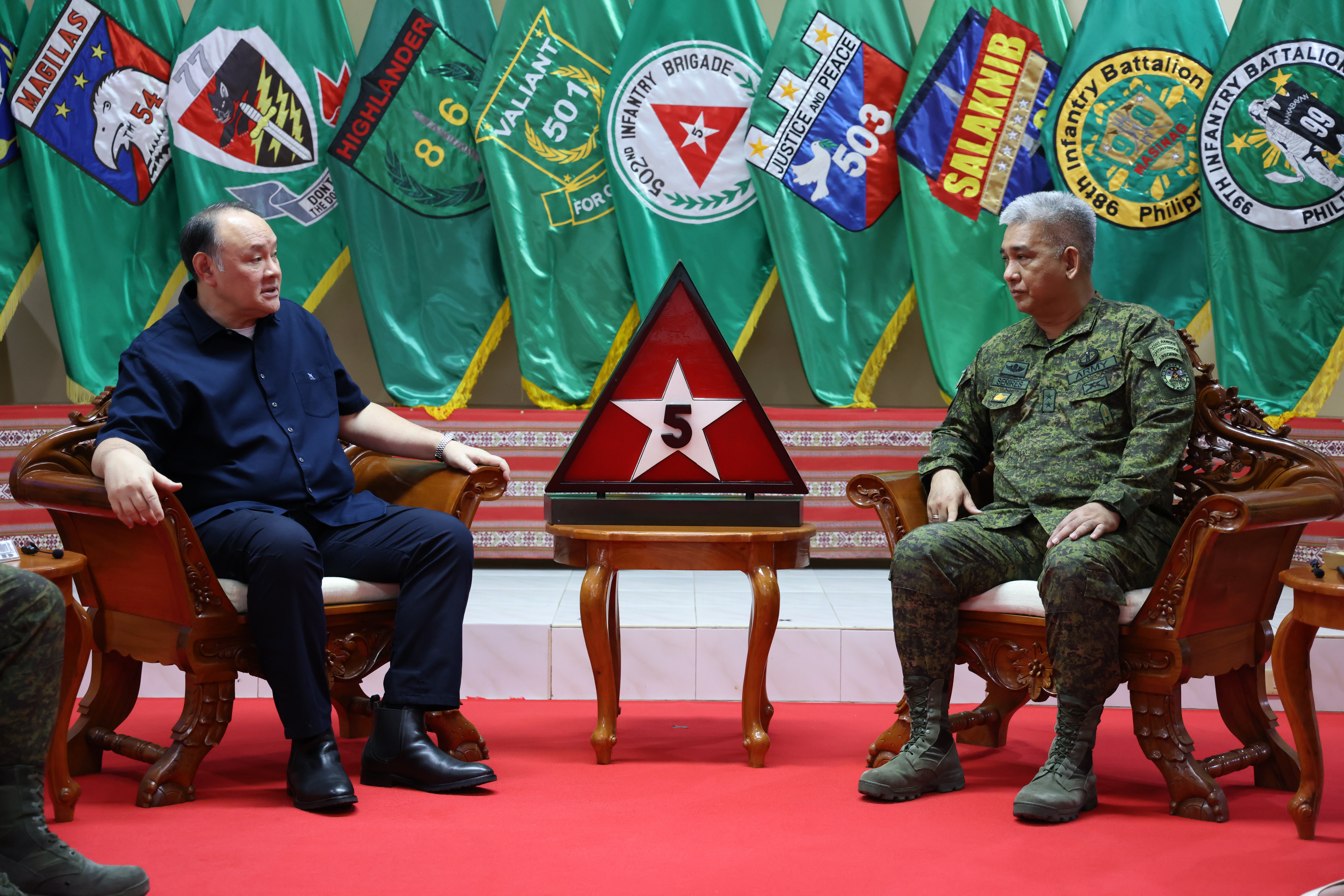 Teodoro highlights AFP modernization at 5ID anniversary
