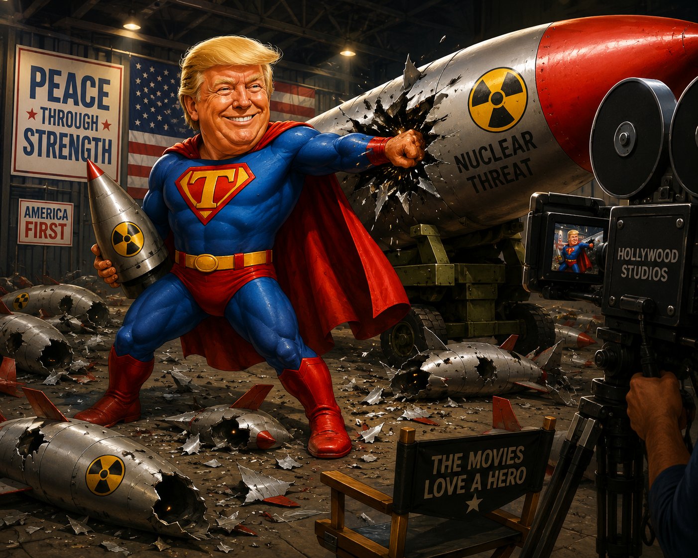 Trump says Iran uranium hunt for optics