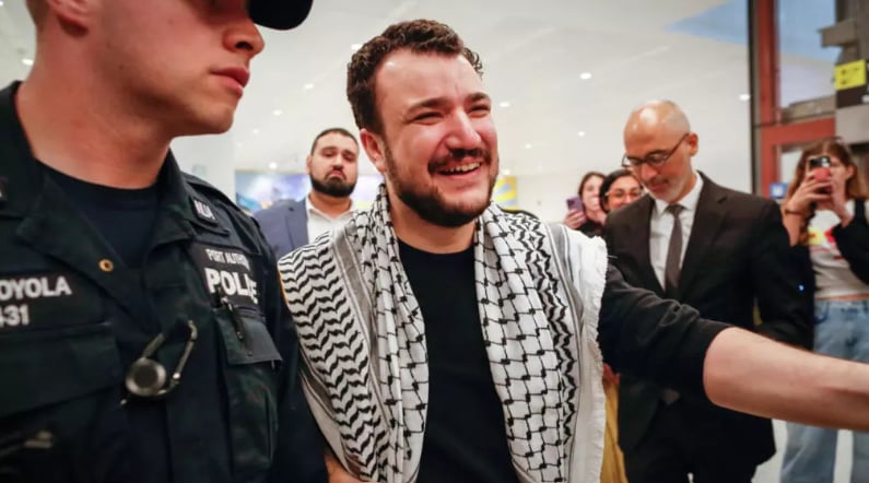 Pro-Gaza activist seeks to reopen case over Trump influence claim