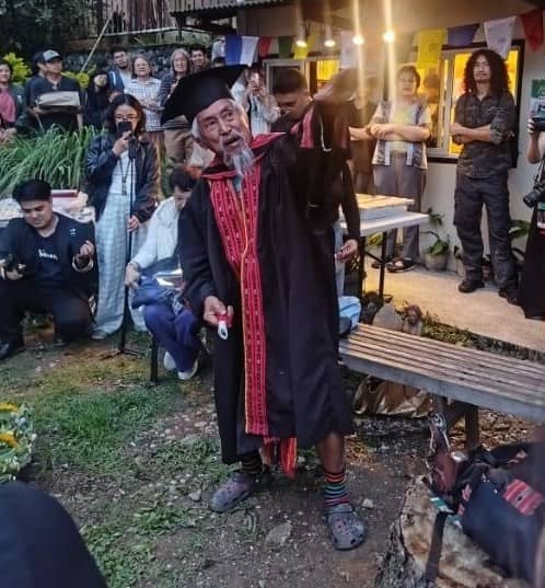NATIONAL Artist of the Philippines for Film and Broadcast Arts Kidlat Tahimik.