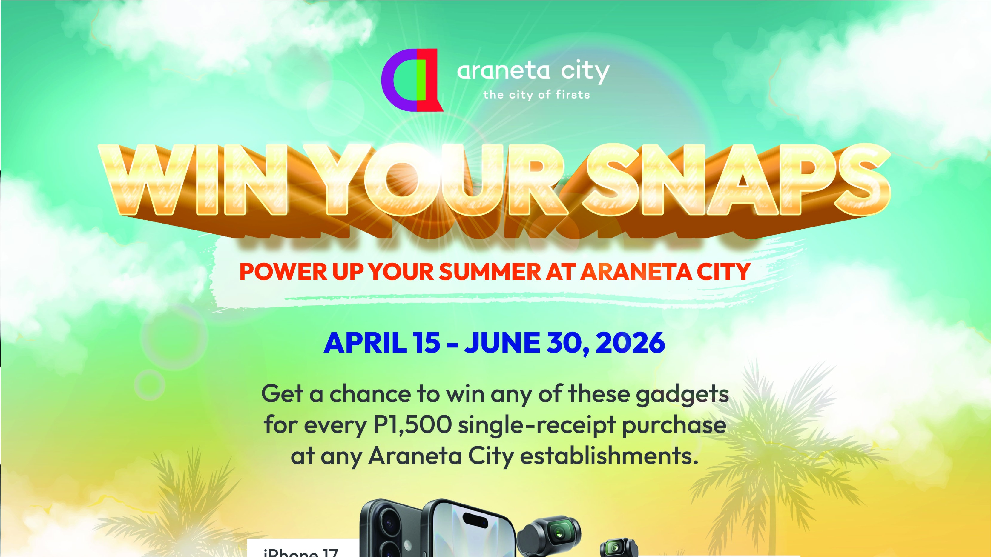 Win Your Snaps: Power Up Your Summer at Araneta City