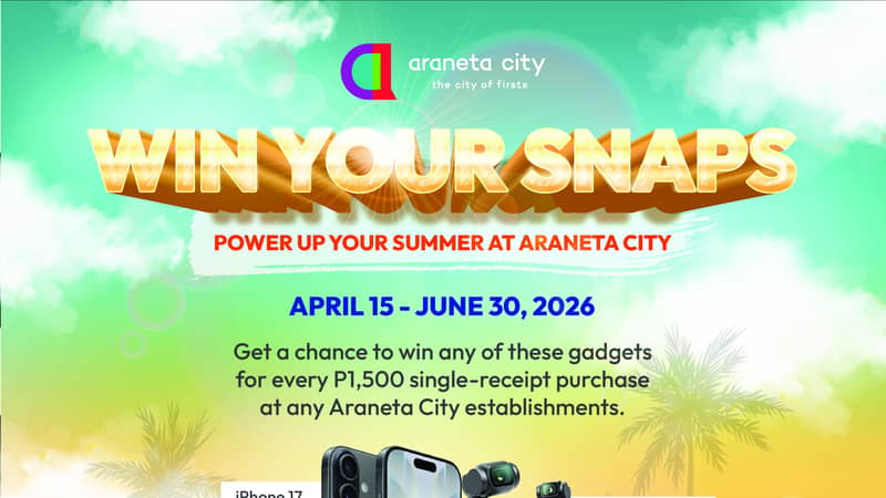 Win Your Snaps: Power Up Your Summer at Araneta City