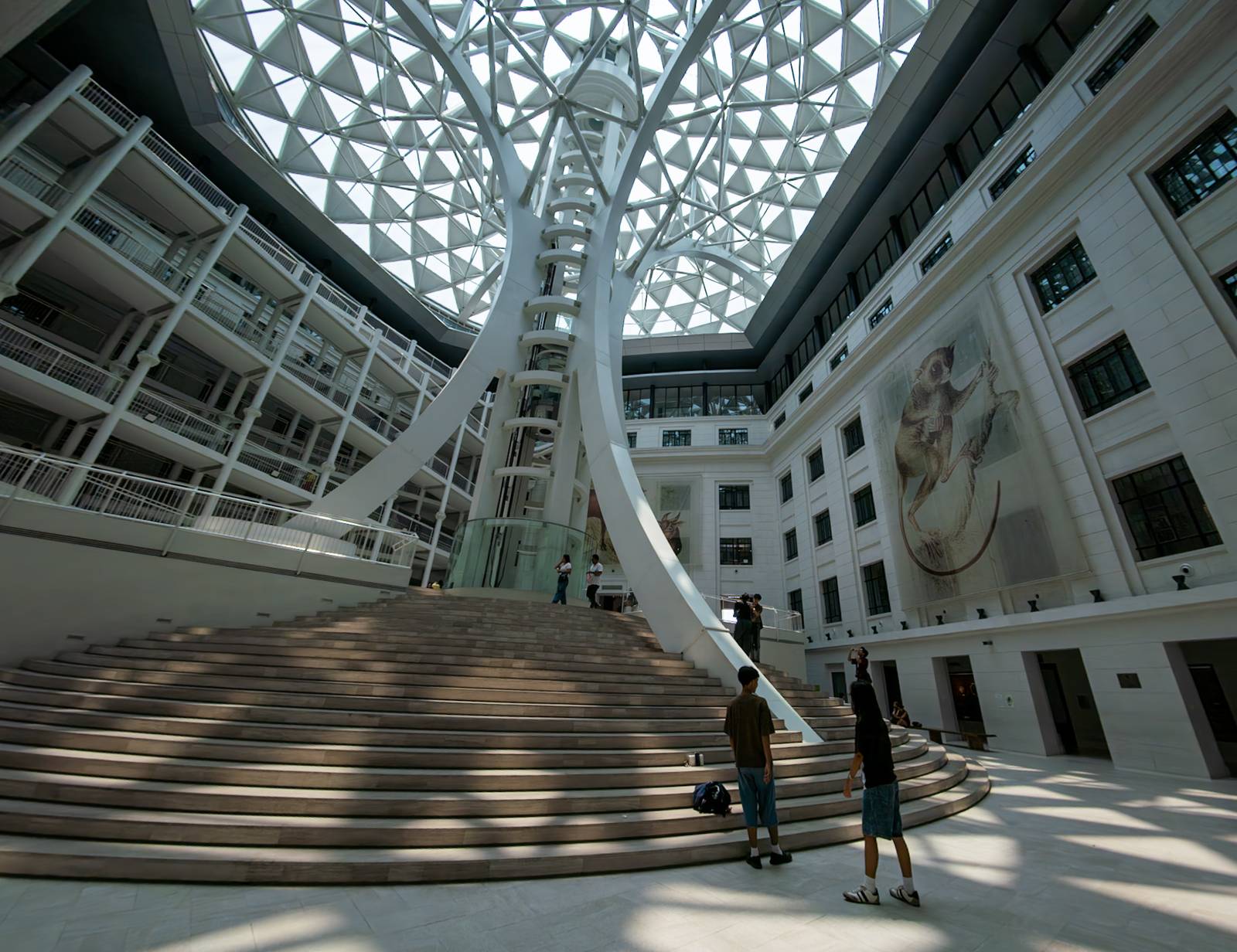 Visitors explore the National Museum of Natural History in Manila on 16 May 2026, ahead of International Museum Day. In commemoration of the global event, the National Museum will be hosting a series of special activities for the public.