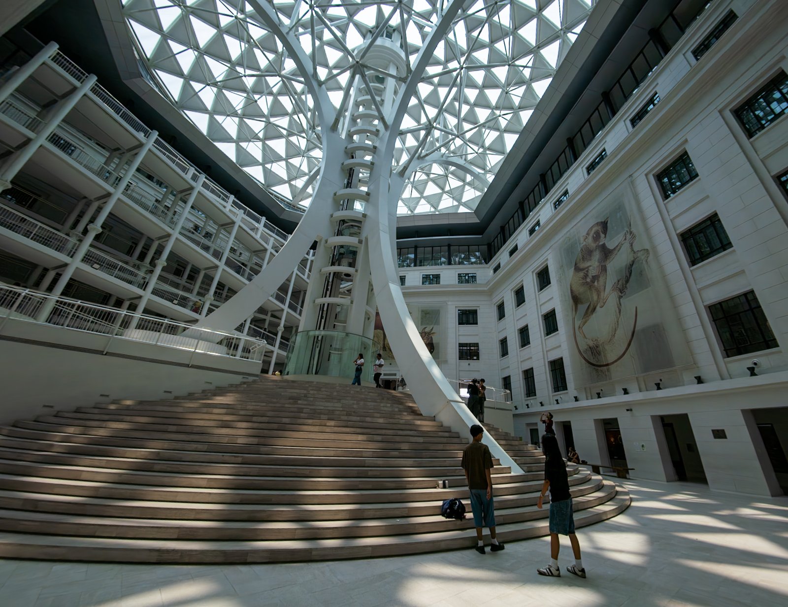 Visitors explore the National Museum of Natural History in Manila on 16 May 2026, ahead of International Museum Day. In commemoration of the global event, the National Museum will be hosting a series of special activities for the public.
