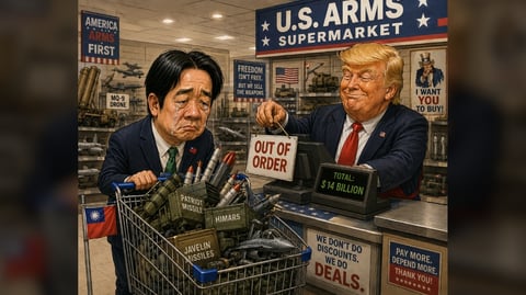 Taiwan invokes U.S. law to press arms sale