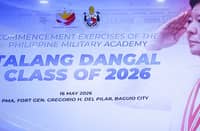 President Ferdinand Marcos Jr. urges Philippine Military Academy Talang Dangal Class of 2026 graduates to keep their loyalty to the Constitution, uphold the honor code, and confront modern threats such as cyber warfare, disinformation, territorial aggression, and climate-related disasters through new training in data science, AI, and electronic warfare.