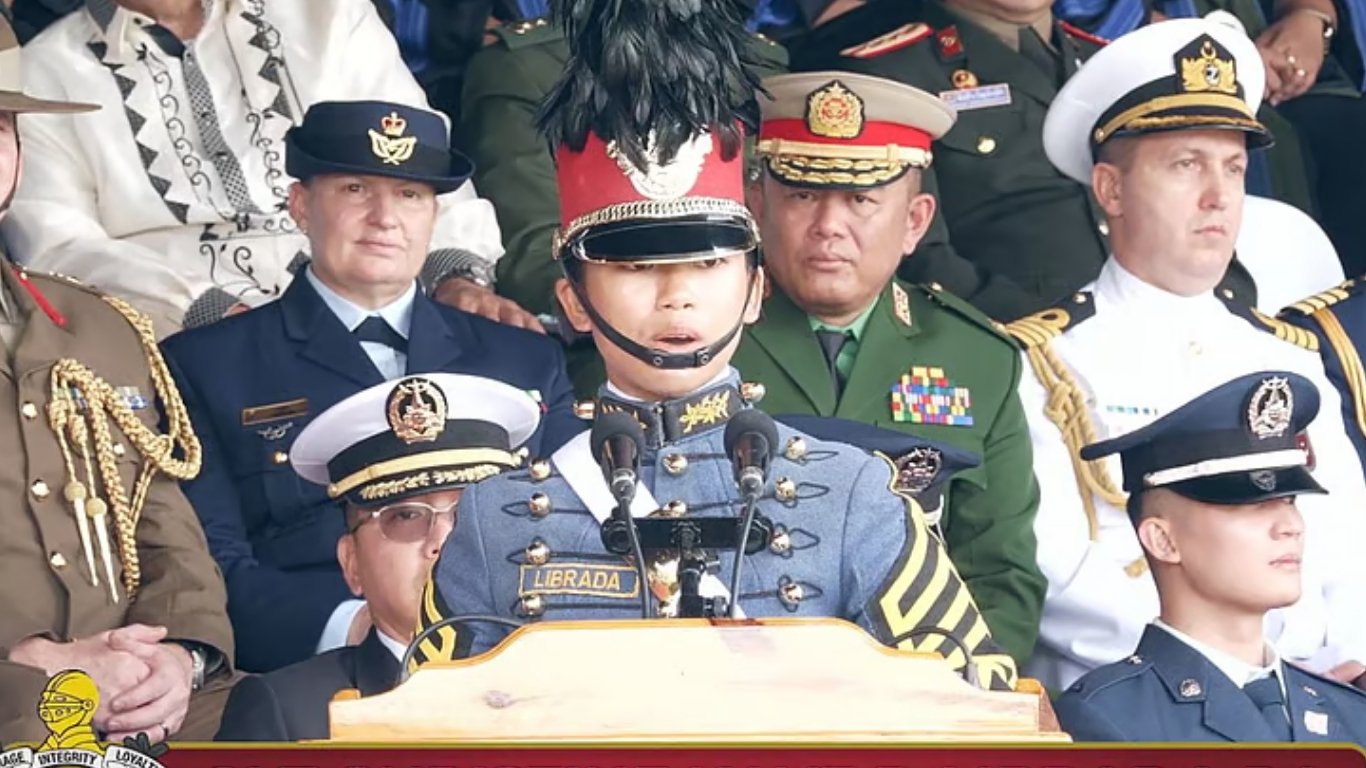 Proud lady cadet upholds honor code