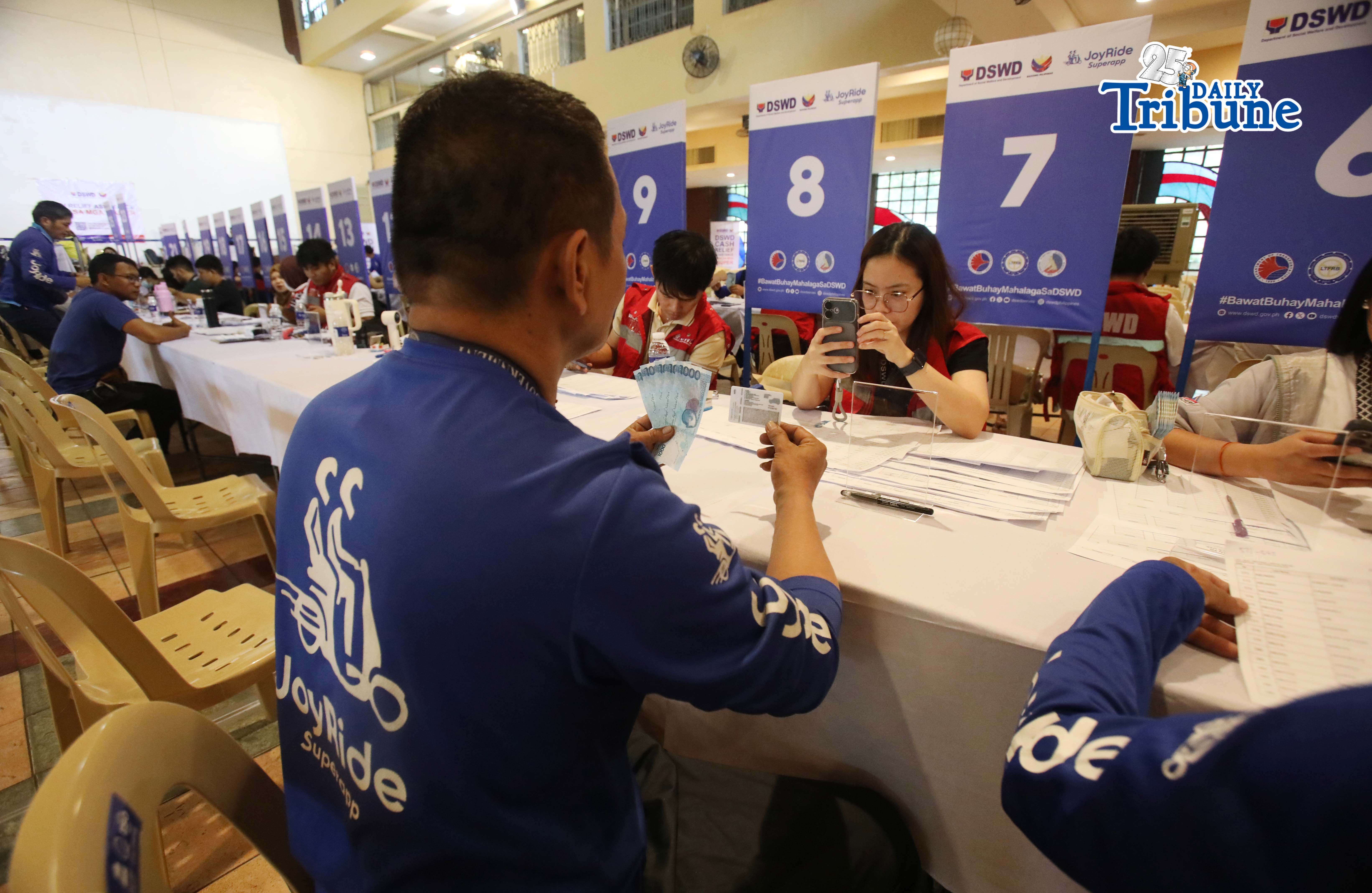 Joyride cash assistance payout