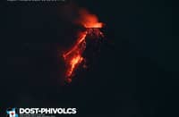 Mayon unrest intensifies; PHIVOLCS records rockfalls, pyroclastic flowsa