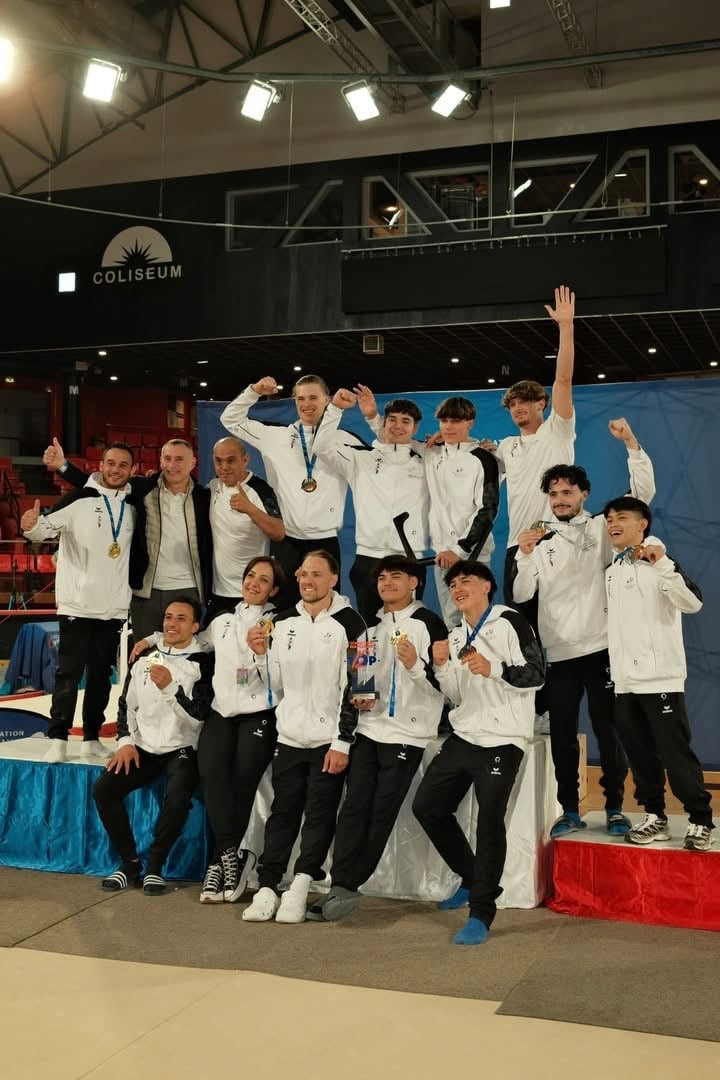 Yulo wins first French gymnastics title