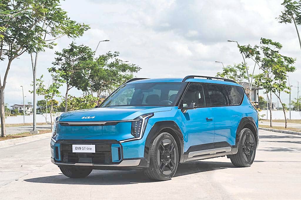 LARGER households get a six-seat electric option through the Kia EV9.