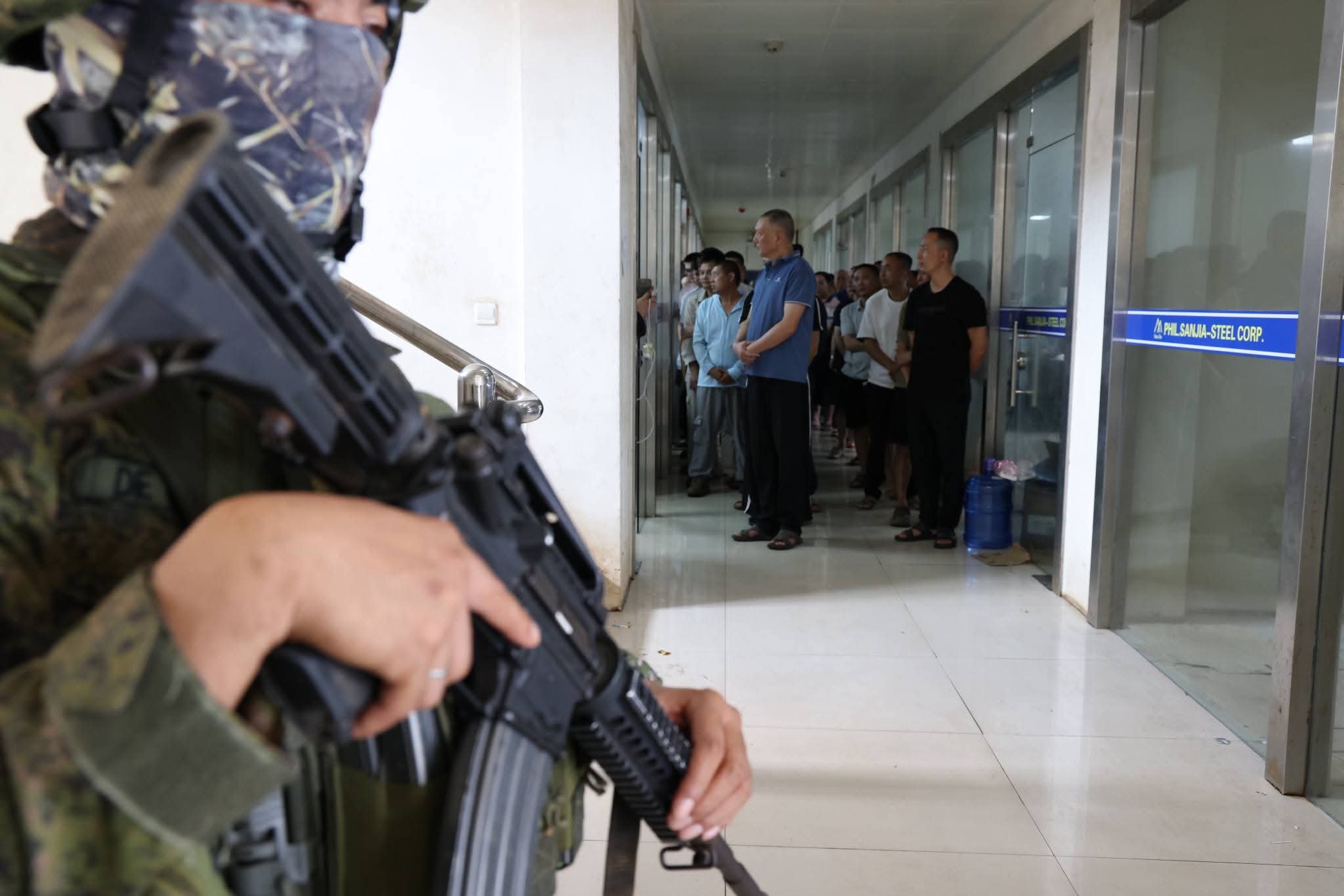 Gibo inspects alleged hazardous waste operation in Misamis Oriental