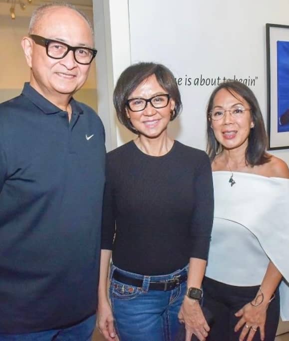 JOMI and Lia Francisco and Rissa Calica Gimenez.