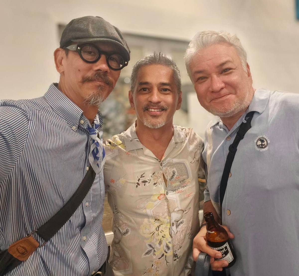 CHUCK Severino, Joey Untalan and Jose Sotto.