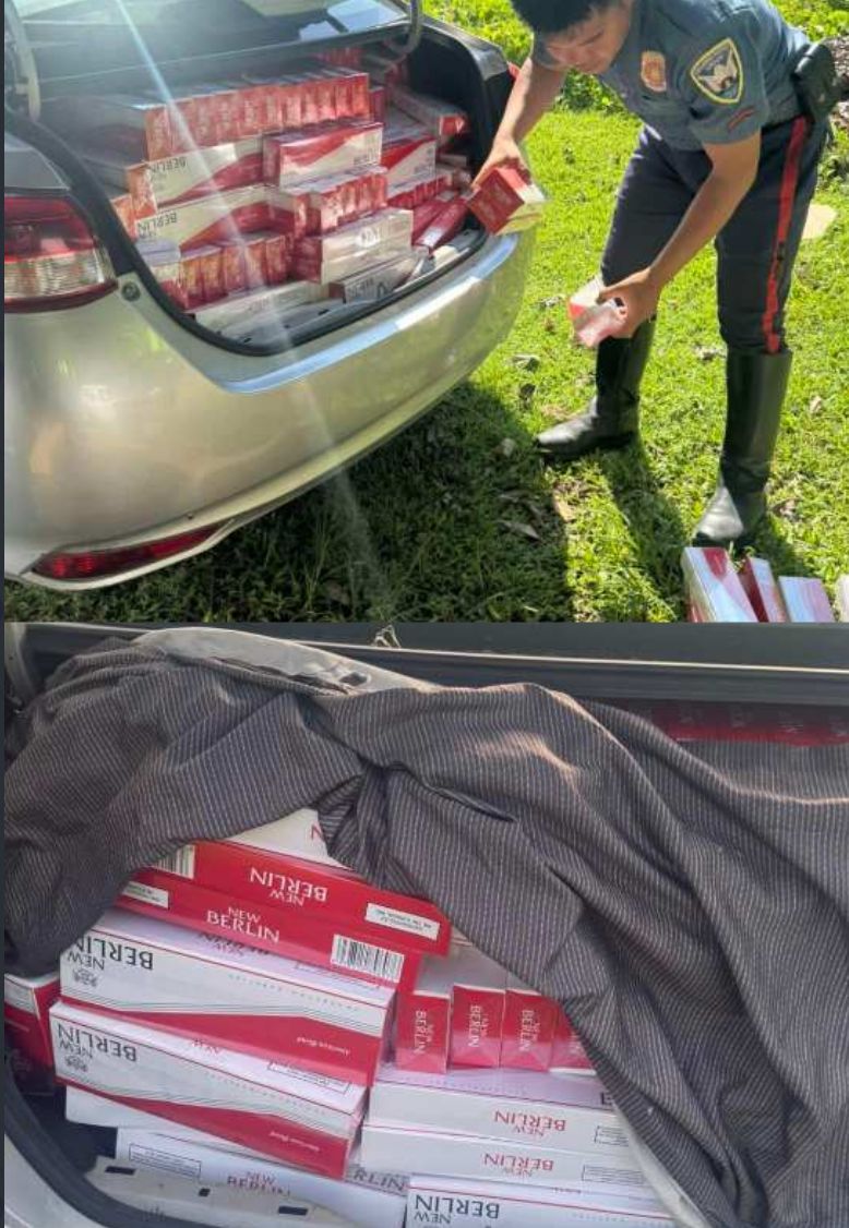 PNP-HPG seizes smuggled cigarettes in Davao, Maguindanao operations