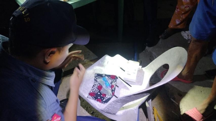 Man arrested in Sinait disturbance; suspected shabu seized