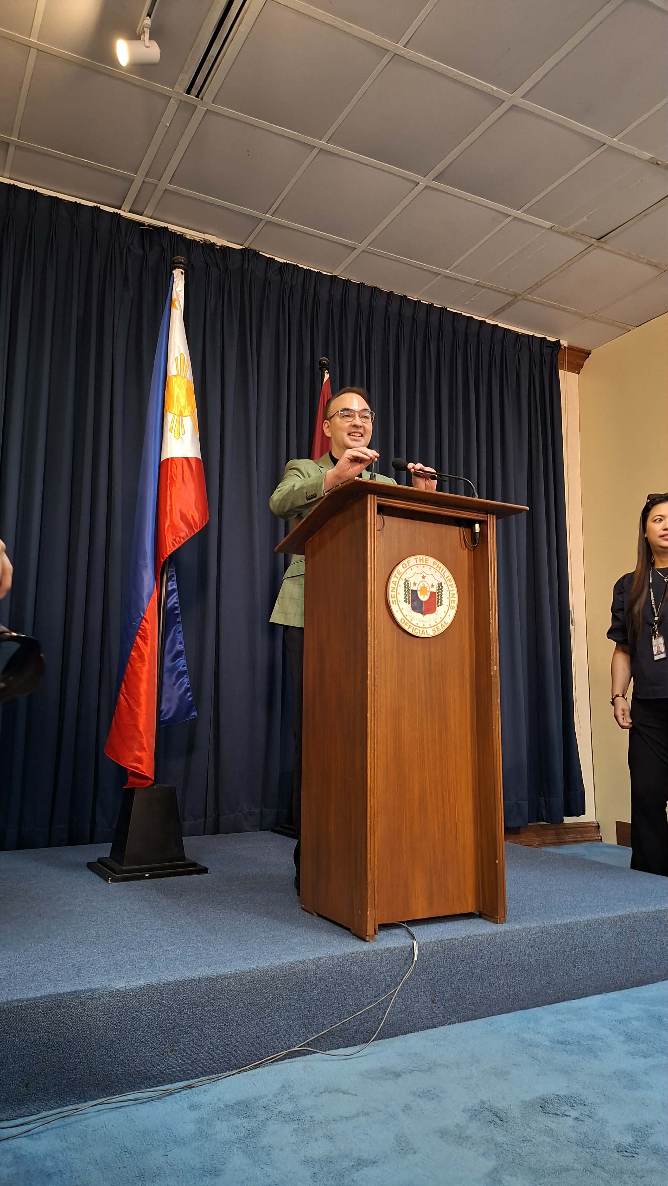 Cayetano says no decision yet on acting Senate sergeant-at-arms