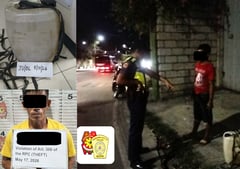 Diesel theft suspect in Payatas arrested; 20 liters of fuel recovered