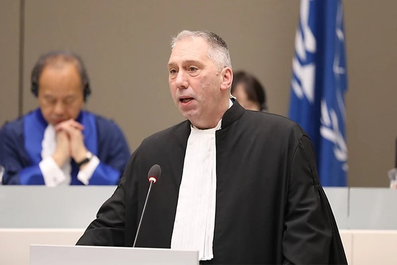 Duterte's new counsel Peter Haynes, approved by ICC