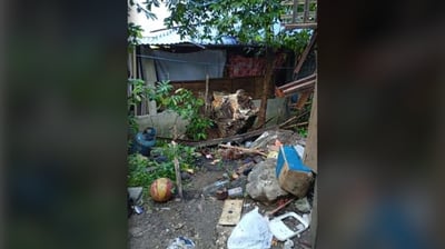 Rolling boulder kills mother, injures two young sons