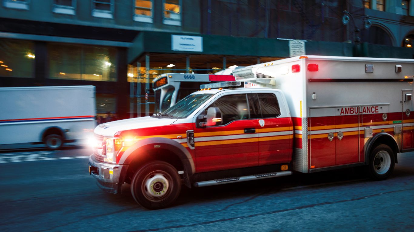Boy critically injured after falling on steel rod