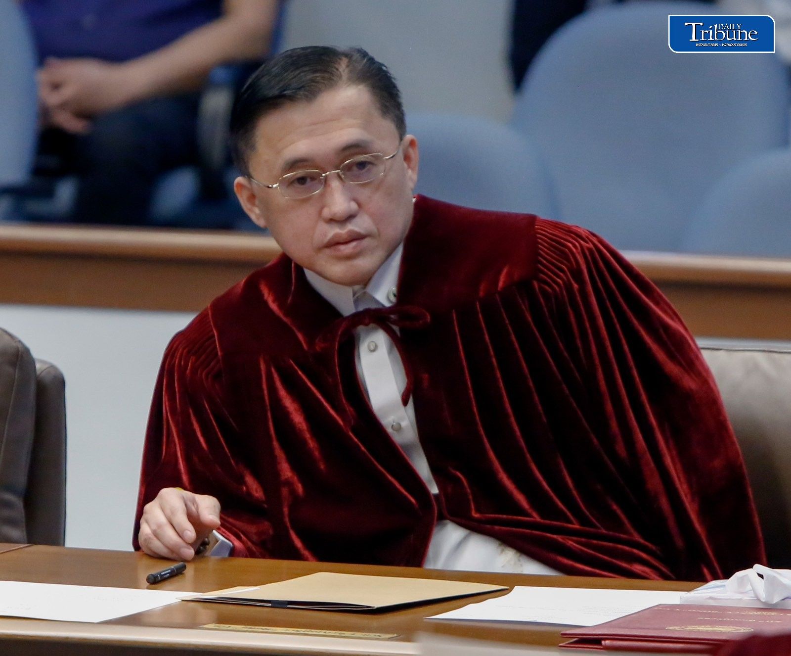 Go vows impartiality as senator-judge in impeachment trial