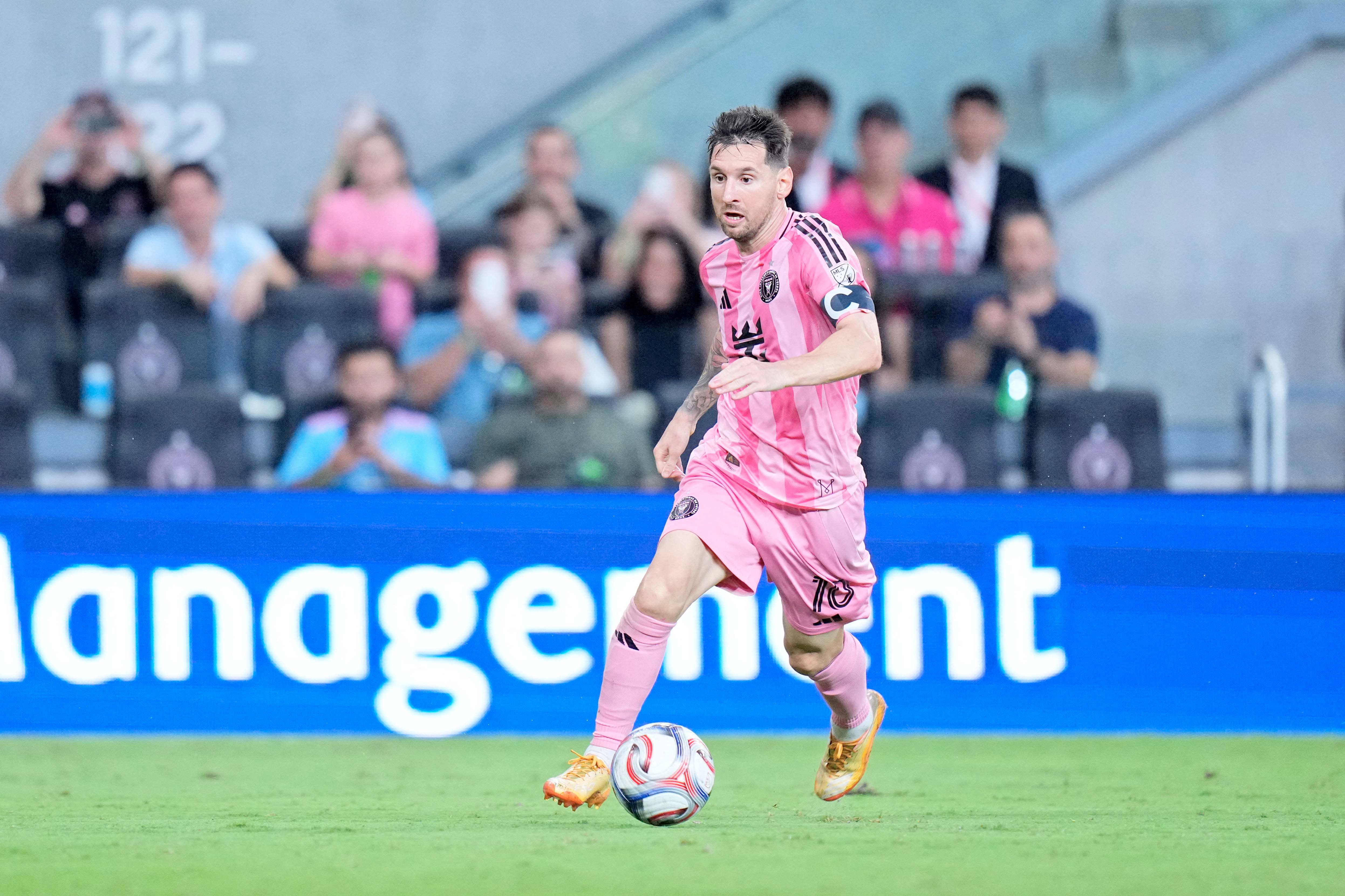 Messi goal lights up Inter Miami stadium