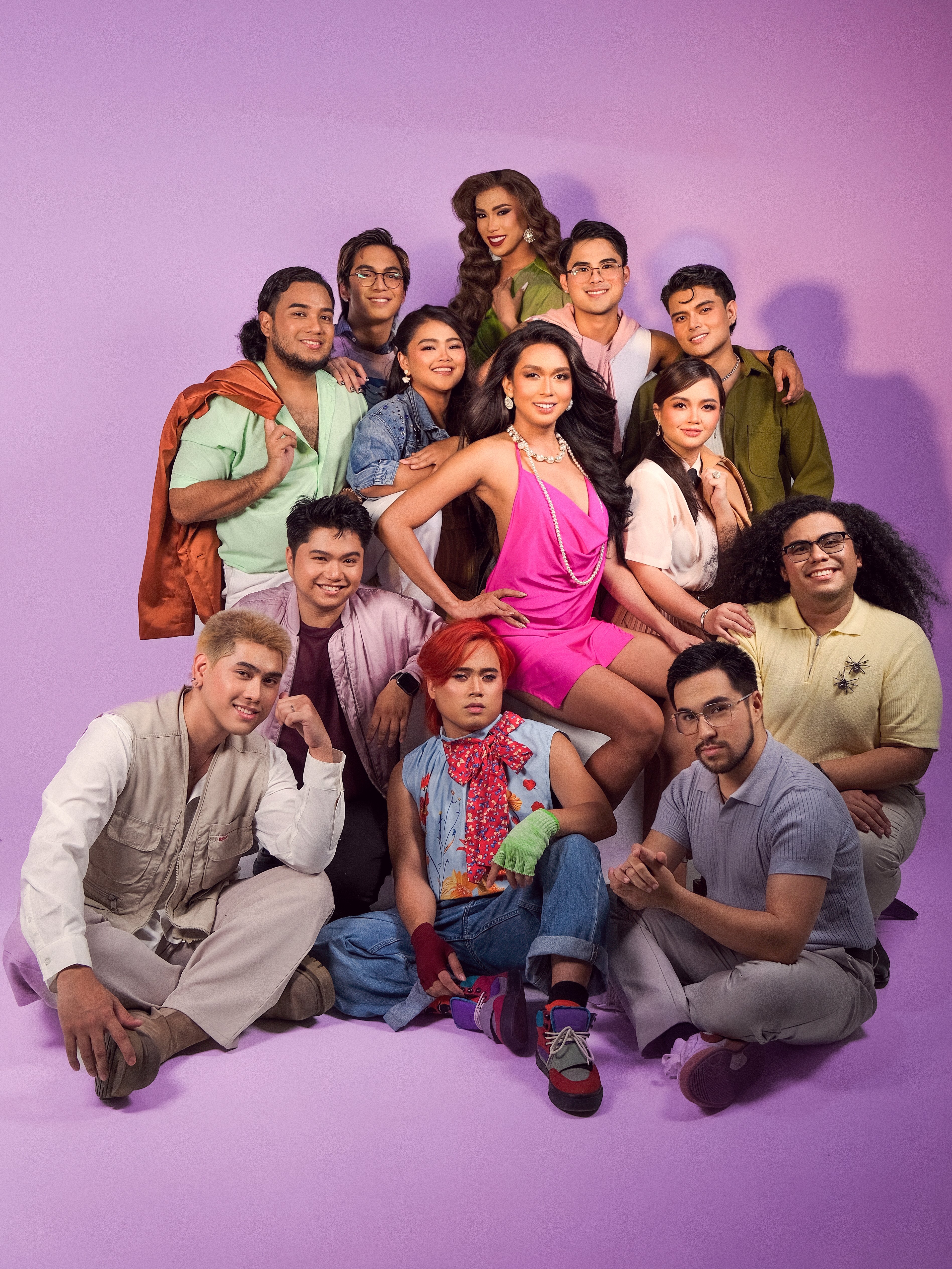 The cast of HOOKUP The Musical.