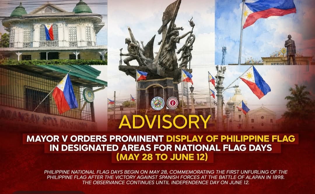 San Fernando orders display of Philippine flag for National Flag Days