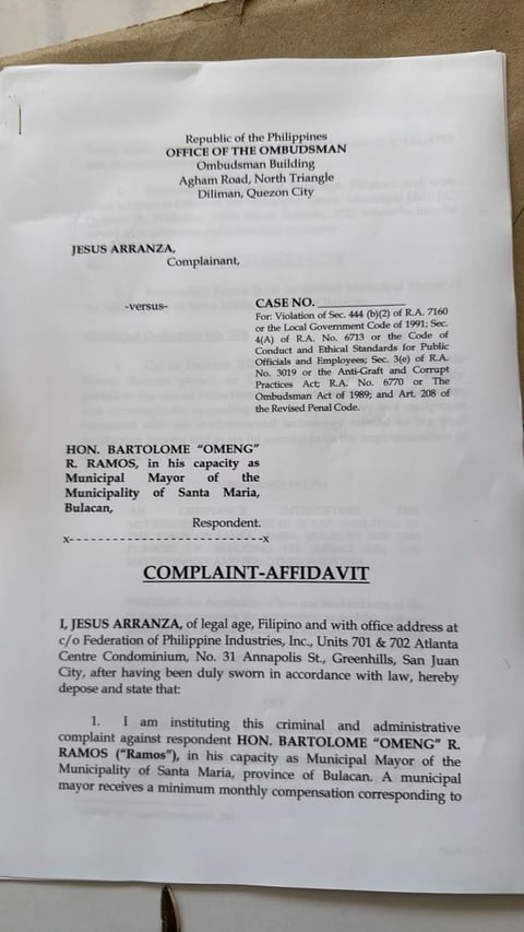 FPI to file graft raps vs. Bulacan mayor over steel furnace ordinance