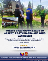 P2.27M Narra lumber, vehicle seized in Gingoog City