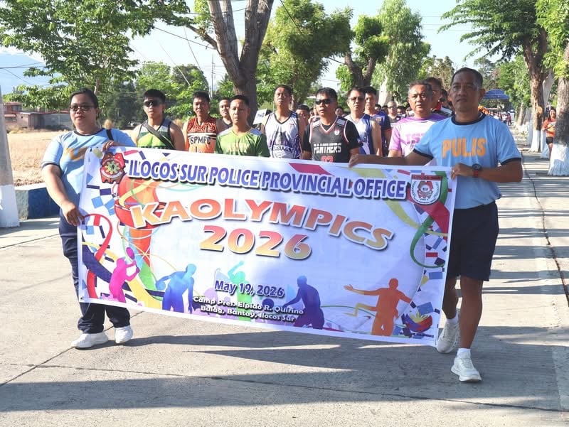 Kaolympics 2026 unites Ilocos Sur law enforcement agencies