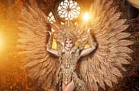 The Philippine Eagle inspired National Costume of Mariel Baltazar for the 2026 Miss Aura Pageant